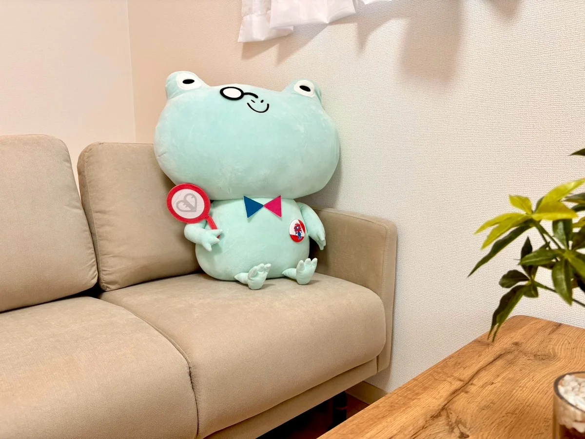 エスリード賃貸のマスコットキャラクター『ケロ坊』も皆様のご利用お待ちしております♪