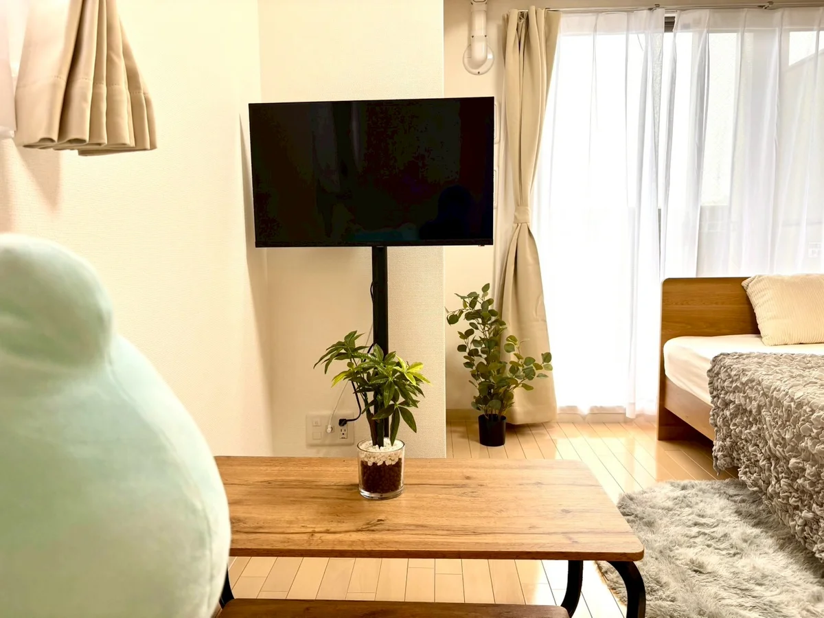 テレビも見やすいです♪