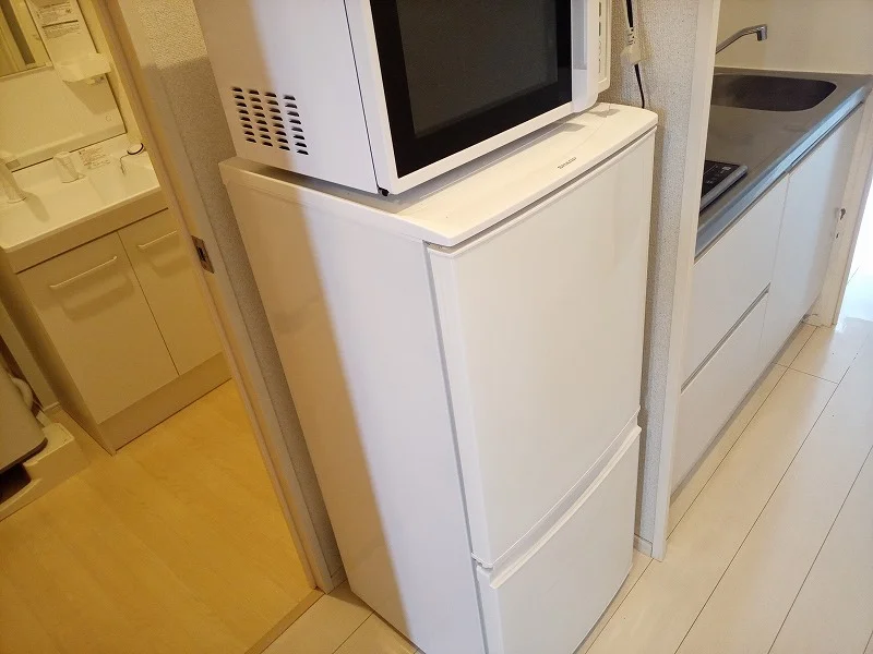 冷蔵庫、電子レンジ