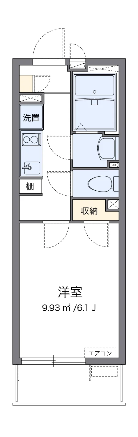 代表的な間取のため実際の間取とは異なる場合があります