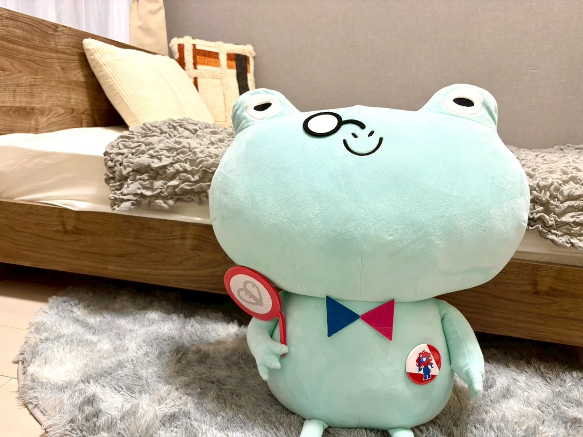 エスリード賃貸のマスコットキャラクター『ケロ坊』も皆様のご利用お待ちしております♪