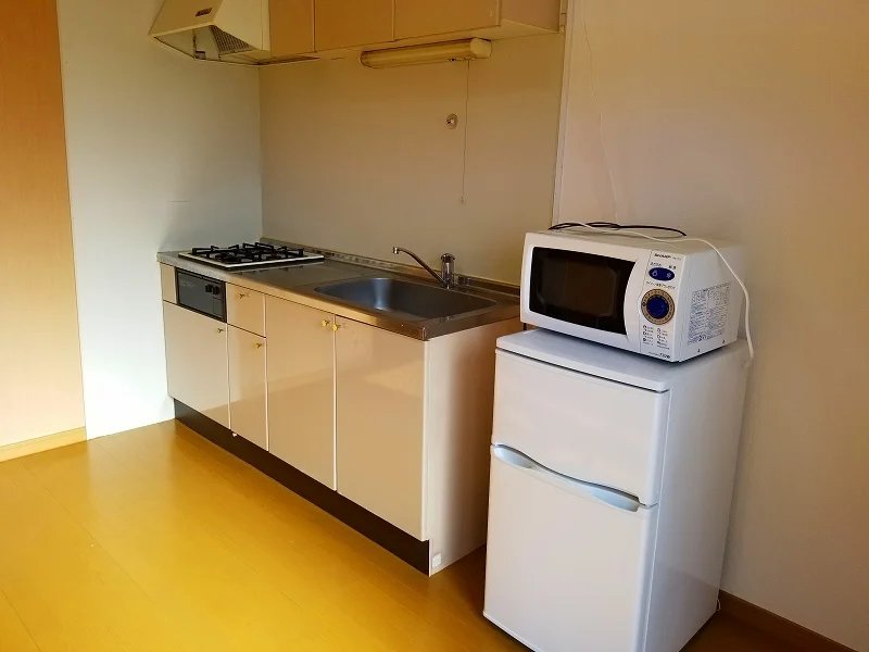 部屋によっては家具家電が付いておりません