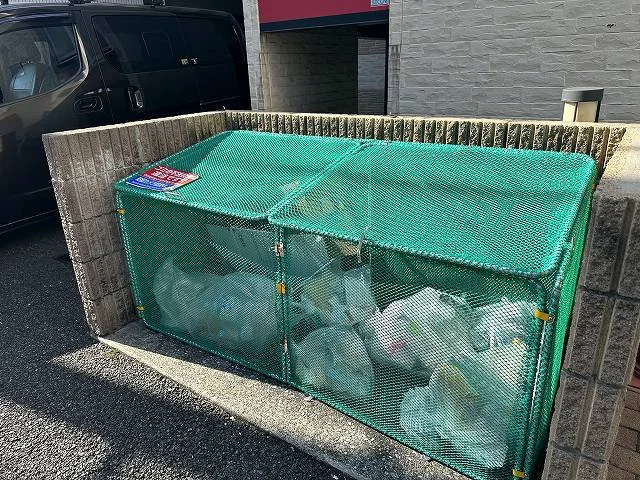 ゴミ置き場です。