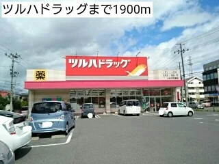 ツルハドラッグまで1900m