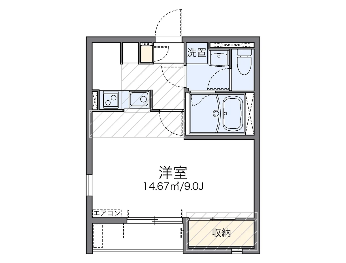 代表的な間取のため実際の間取とは異なる場合があります