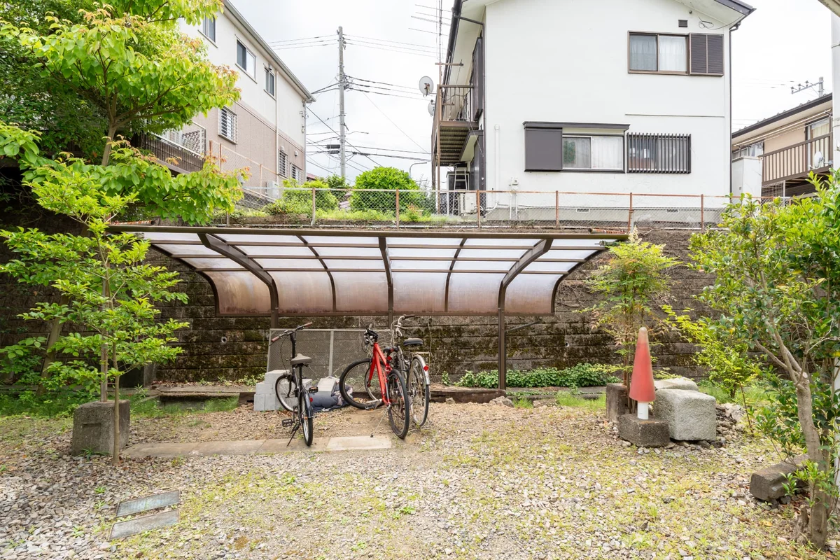 屋根付き駐輪場