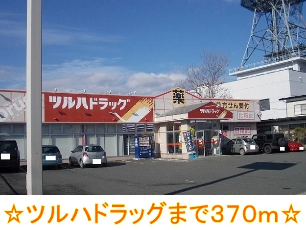ツルハドラッグまで370m