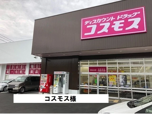 コスモスまで1100m