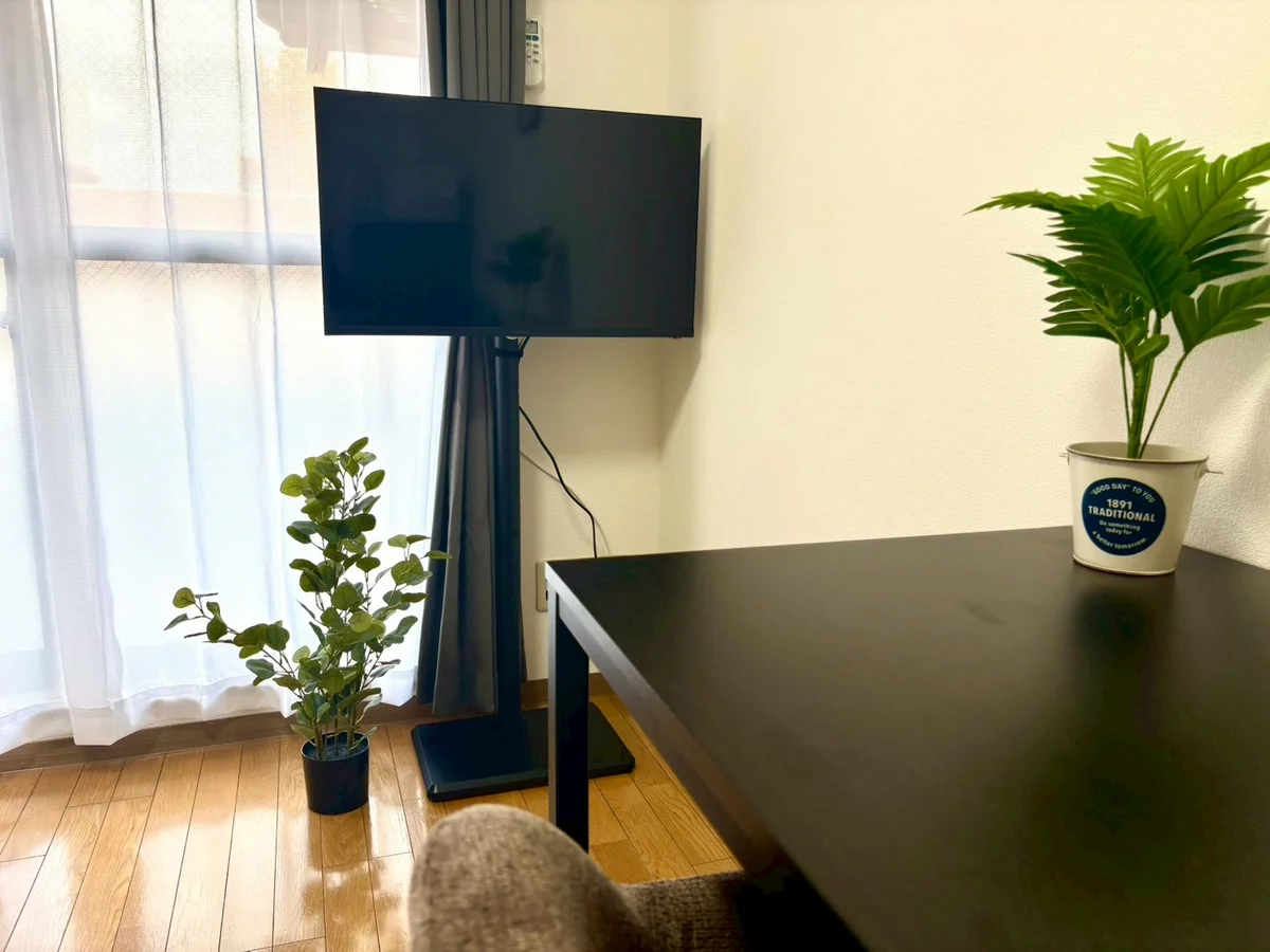 テレビも見やすいです♪