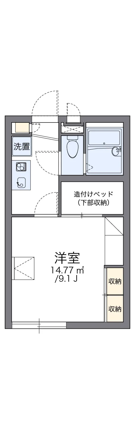 代表的な間取のため実際の間取とは異なる場合があります