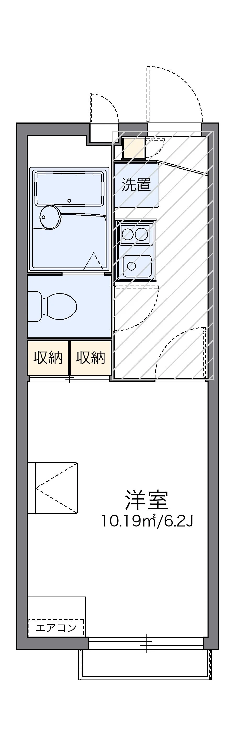 代表的な間取のため実際の間取とは異なる場合があります