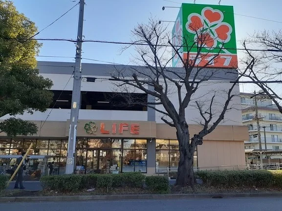 ライフまで160m