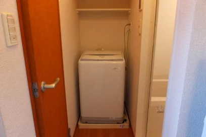 洗濯機付き