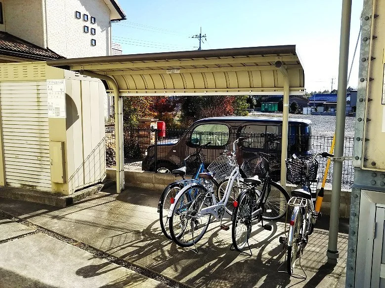 無料駐輪場完備です。