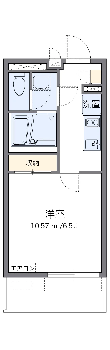 代表的な間取のため実際の間取とは異なる場合があります