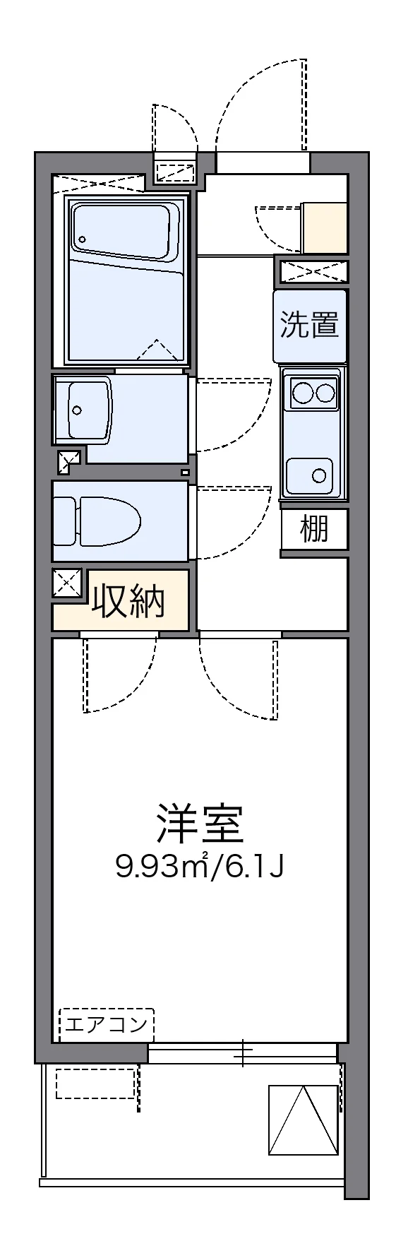 代表的な間取のため実際の間取とは異なる場合があります