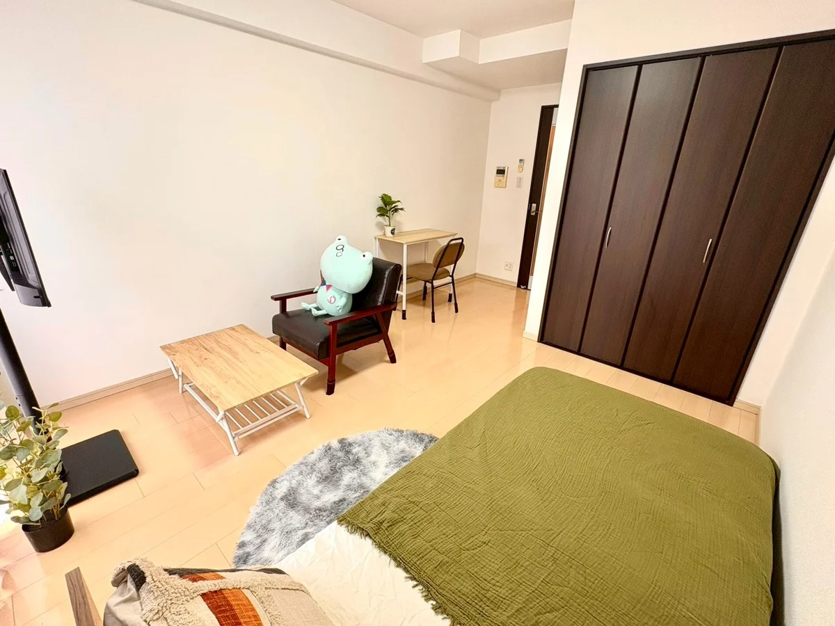 ゆったりくつろげるお部屋になっています♪