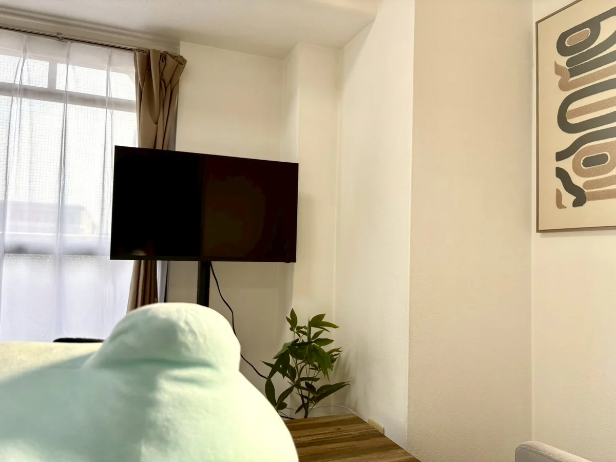 テレビも見やすくなっております♪