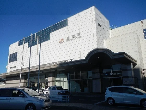 豊橋駅まで3800m