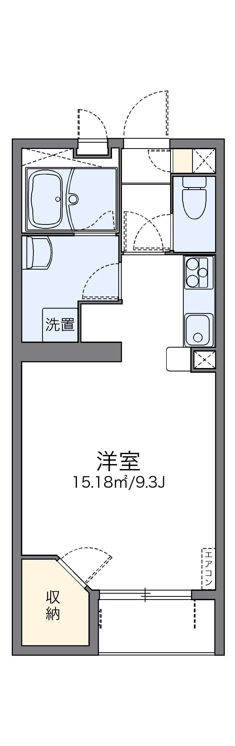 代表的な間取のため実際の間取とは異なる場合があります
