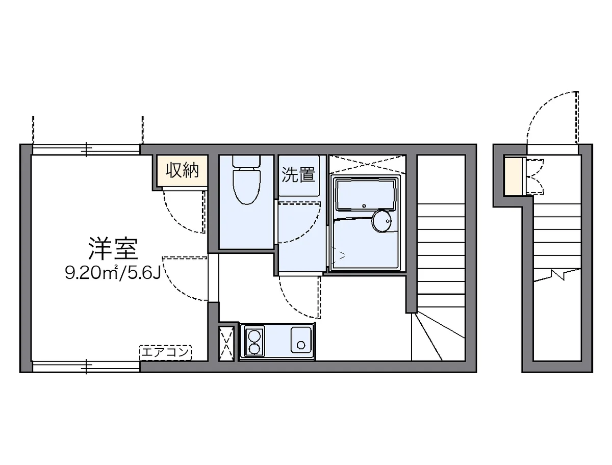 代表的な間取のため実際の間取とは異なる場合があります