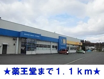 薬王堂まで1100m