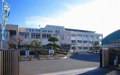 菊池南中まで1500m