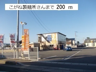 こがね製麺所まで200m