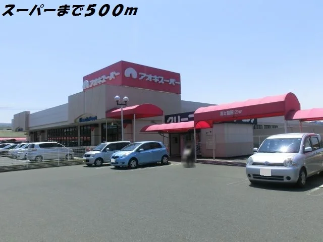 アオキスーパーまで500m