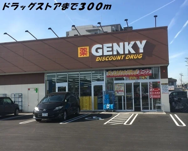 ゲンキーまで300m