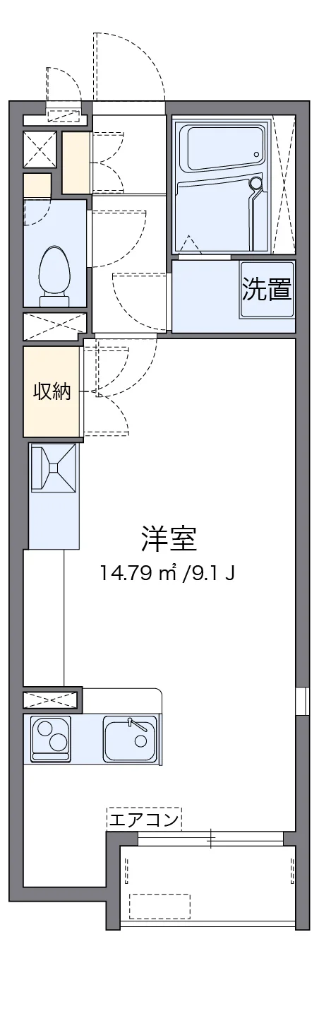 代表的な間取のため実際の間取とは異なる場合があります