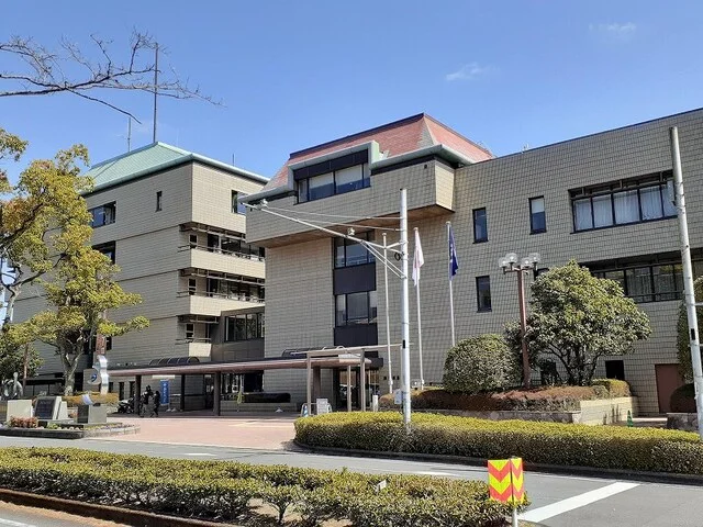 別府市役所まで1000m