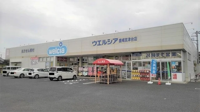 ウエルシア鹿嶋宮津台店まで500m