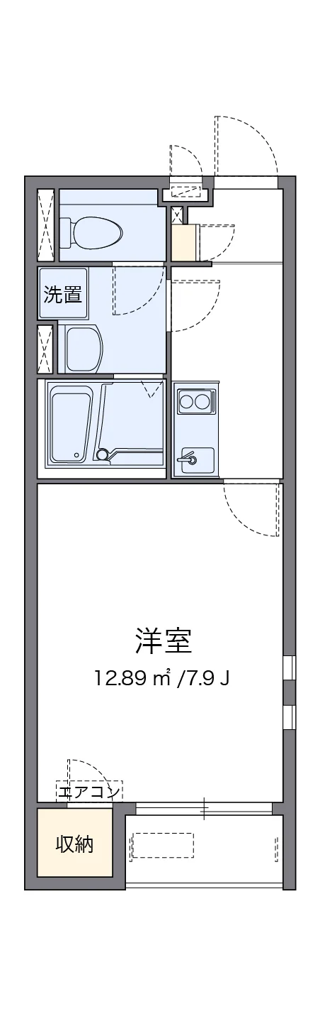 代表的な間取のため実際の間取とは異なる場合があります