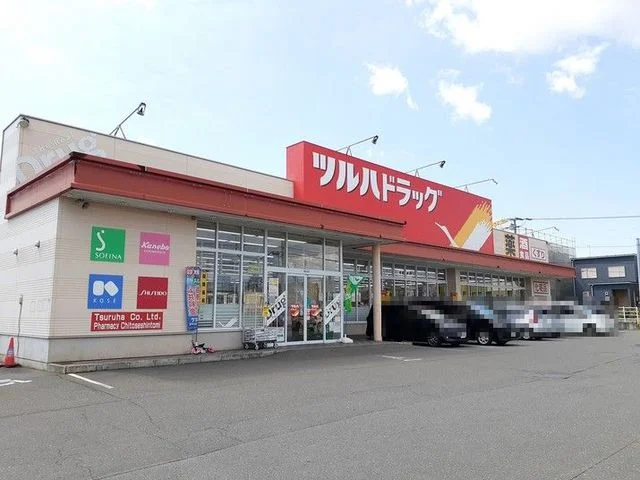 ツルハドラッグストアまで1300m