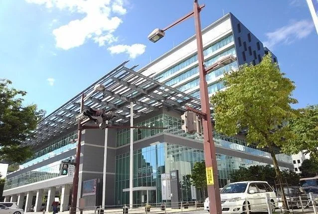 甲府市役所まで1100m