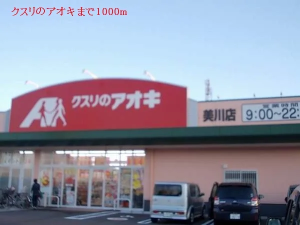クスリのアオキまで1000m