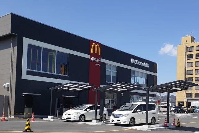 マクドナルド岐南店まで500m