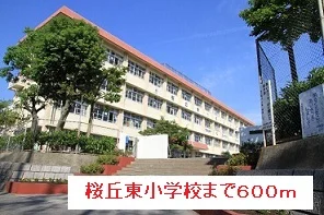 桜丘東小学校まで600m