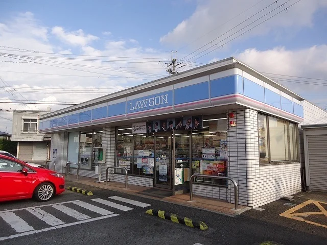ローソン岩出川尻店様まで350m