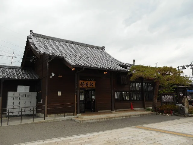 穂高駅まで1000m