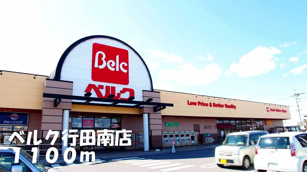 ベルク行田南店まで1100m