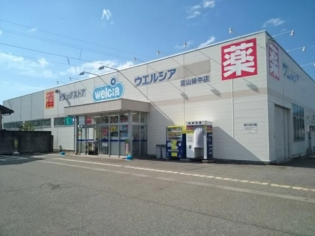 ウエルシア婦中店まで850m
