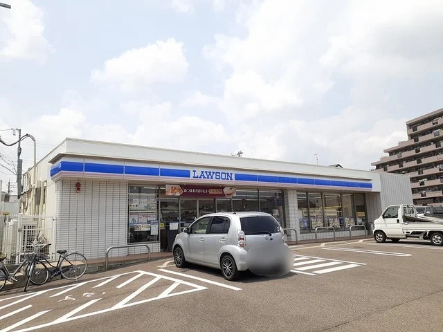 ローソン 古知野店まで750m