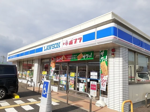 ローソン　ポプラ倉吉秋喜店まで120m