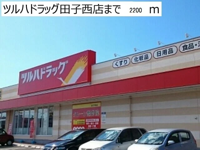 ツルハドラッグ田子西店まで2200m