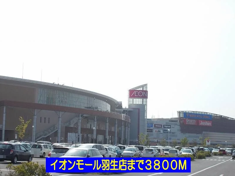 イオンモール羽生店まで3800m