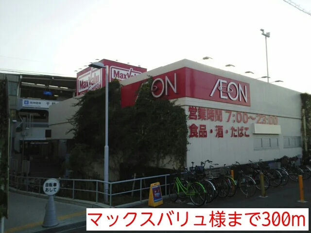 マックスバリュ様まで300m