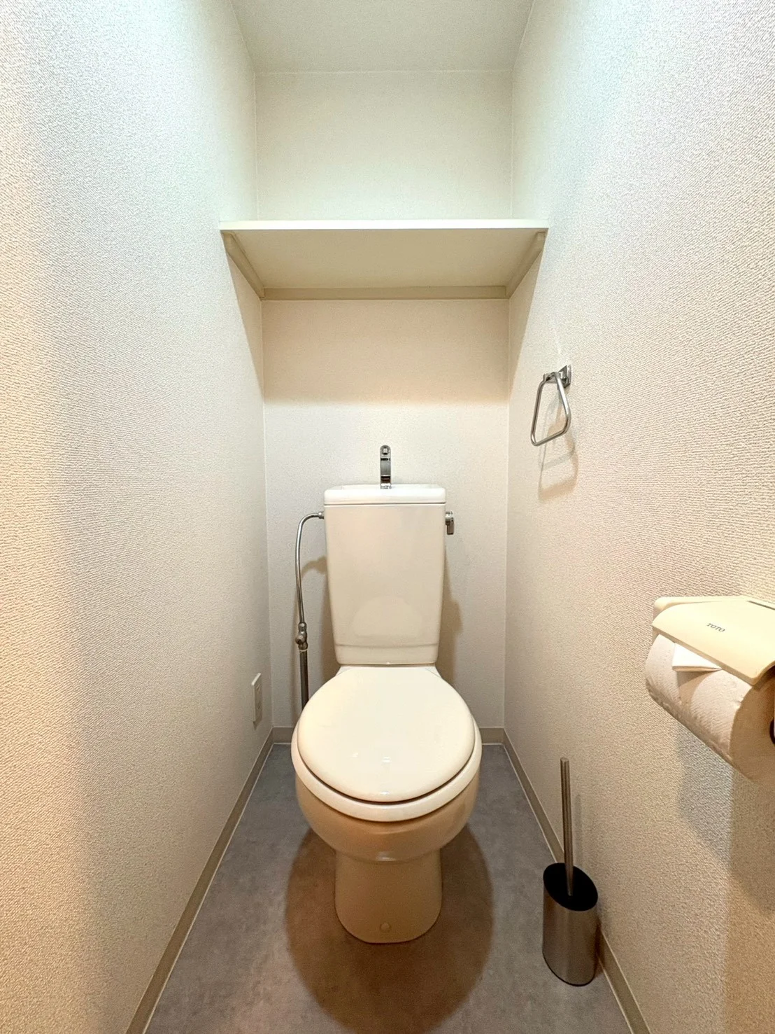 清潔感のあるトイレになっています♪