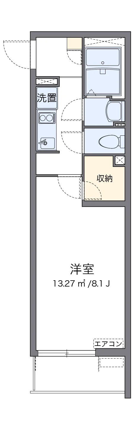 代表的な間取のため実際の間取とは異なる場合があります